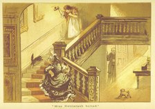 "Miss Nettlerash bolted", 1884.  Creator: Georgina Bowers.