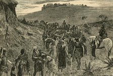 'Israelites Going Into Capitvity', 1890.   Creator: Unknown.