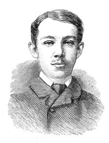 The Universities' Boat-Race: the Cambridge crew, 1881.  Creator: Unknown.