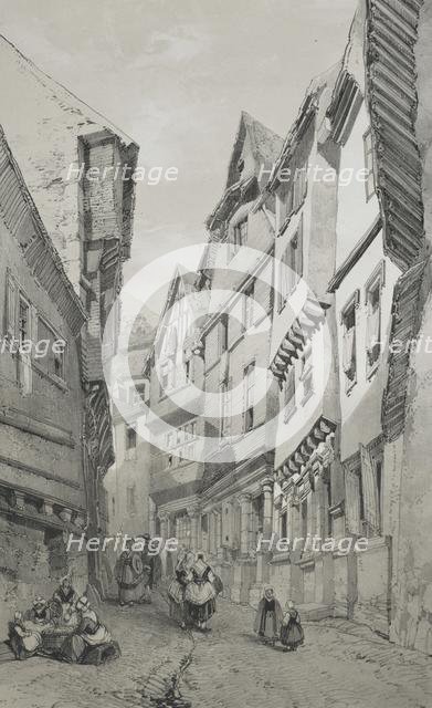 Voyages pittoresques et romantiques dans lancienne France. Bretagne: Morlaix. Creator: Eugène Cicéri (French, 1813-1890).