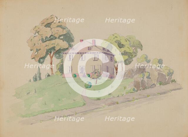 Lenrert Estate, c. 1936. Creator: Gladys Cook.