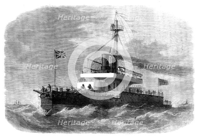 Our Ironclad Fleet: H.M.S. Devastation, 1871. Creator: Unknown.
