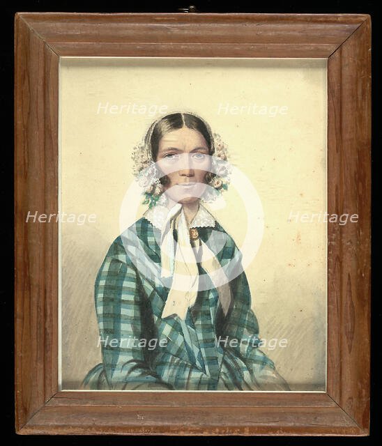 A Pioneer Woman, ca. 1840. Creator: Unknown.