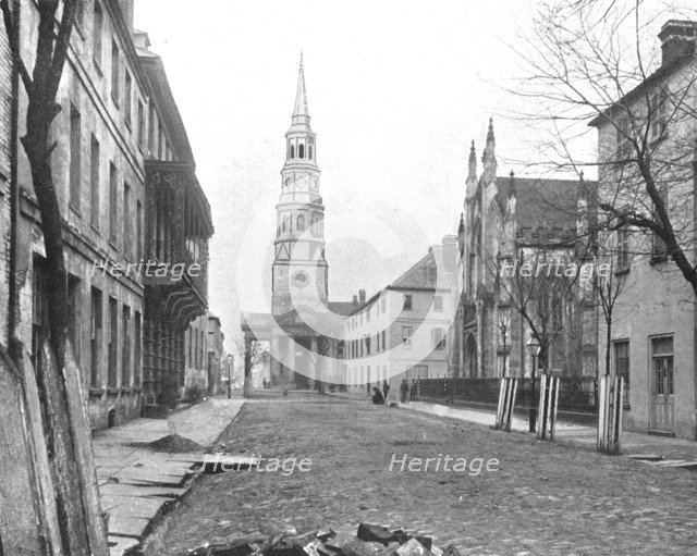 St Philip's Church, Charleston, South Carolina, USA, c1900.  Creator: Unknown.