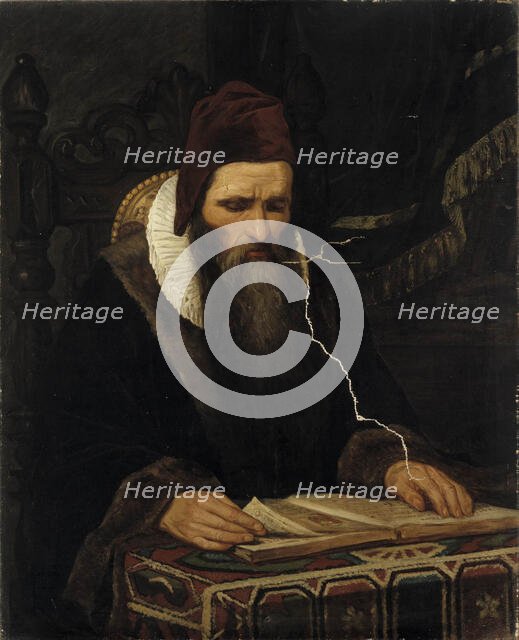 Medieval Scholar, 1862. Creator: Adolf von Becker.