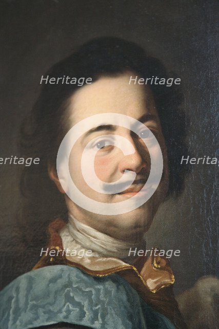 'Portrait of Peter the Great', first half of 19th century. Artist: Unknown