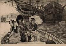 Entre les Deux mon Coeur Balance, 1877. Creator: James Tissot.