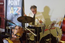 Alex Eberhard, Splash Point Jazz, Eastbourne, East Sussex, UK, 28 Aug 2019. Creator: Brian O'Connor.