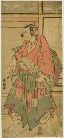 Ichikawa Danjuro VI, Japan, c. 1792/93. Creator: Hokusai.