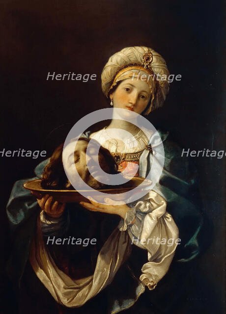 Salome holding the head of John the Baptist, ca 1638. Creator: Reni, Guido (1575-1642).