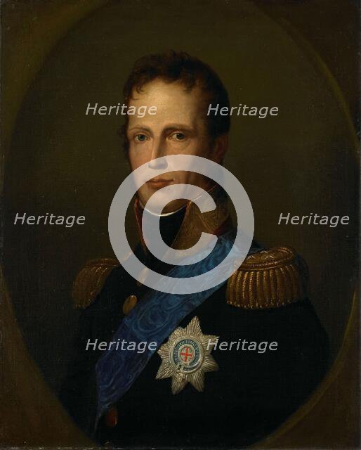 William I, Sovereign Prince of the United Netherlands, later King of the Netherlands, 1813-1815. Creator: Anon.