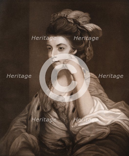 'Lady Morris', late 18th century, (1913).Artist: Richard Josey