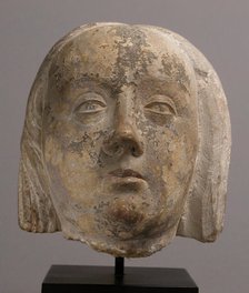 Head of a Woman, French, ca. 1500. Creator: Unknown.