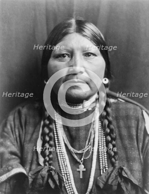 Nez Percé matron, c1910. Creator: Edward Sheriff Curtis.
