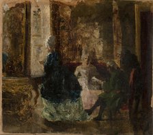 Costume Scene, c1872. Creator: Maksymilian Gierymski.