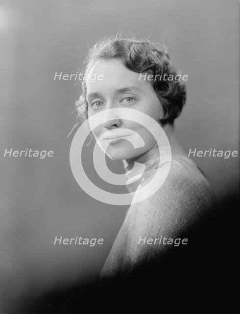 Rosalee Brown, Portrait, 1933. Creator: Harris & Ewing.