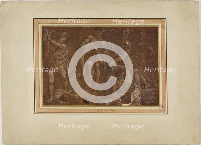 Bacchanalian Scene, n.d. Creator: Eduard DuBois.