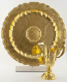 Ewer and Basin, Augsburg, c. 1720. Creator: Johan Erhard Heuglin II.