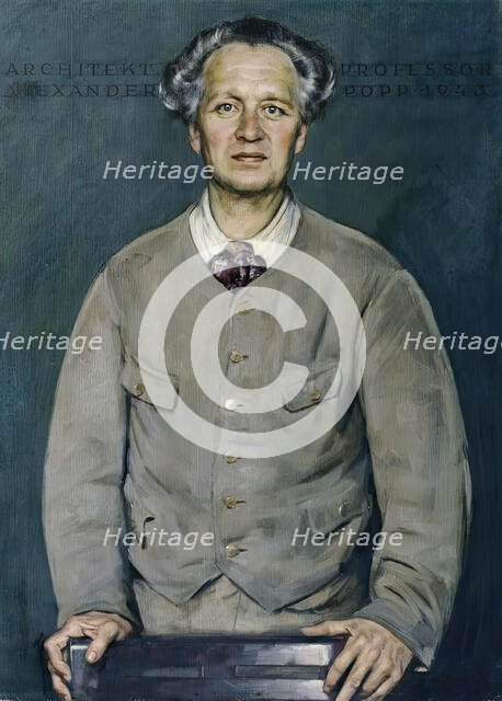 Alexander Popp, 1943. Creator: Wilhelm Dachauer.