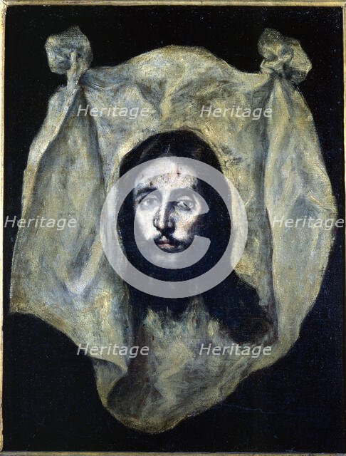 'The Holy Face', 16th century. Creator: El Greco (Domeniko Theotokopoulos, llamado) (1541 - 1614).