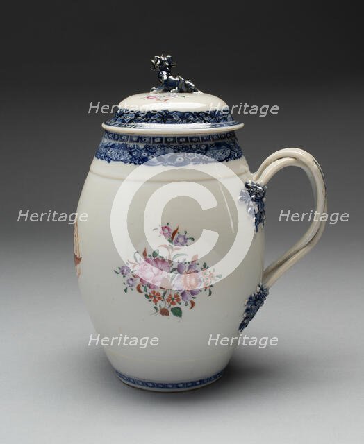 Cider Jug with Lid, c. 1800. Creator: Unknown.