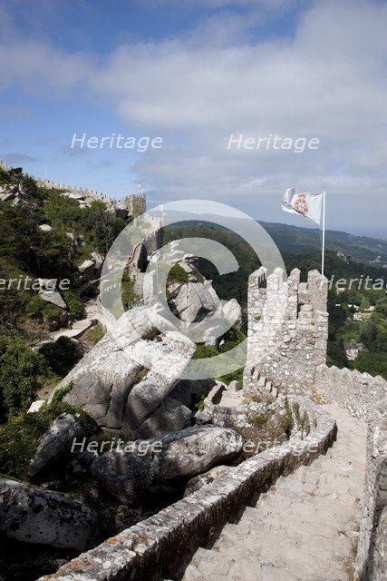 The Castelo dos Mouros, Sintra, Portugal, 2009. Artist: Samuel Magal