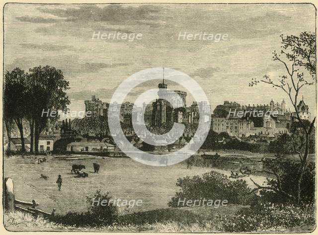 'Windsor, from the Brocas', 1898. Creator: Unknown.