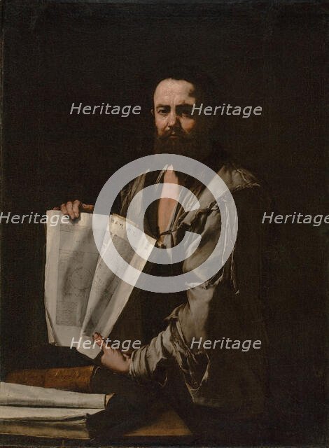 Euclid, about 1630-1635. Creator: Jusepe de Ribera.