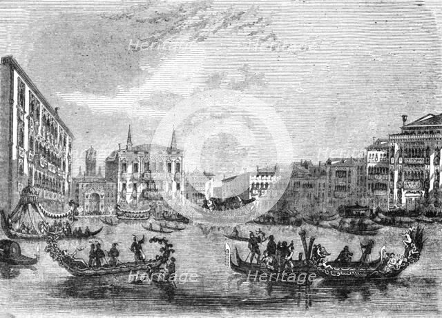 'Grand Regatta at Venice', 1854. Creator: Unknown.