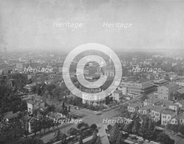 'Sacramento, Cal., from the Dome of the Capitol', c1897. Creator: Unknown.