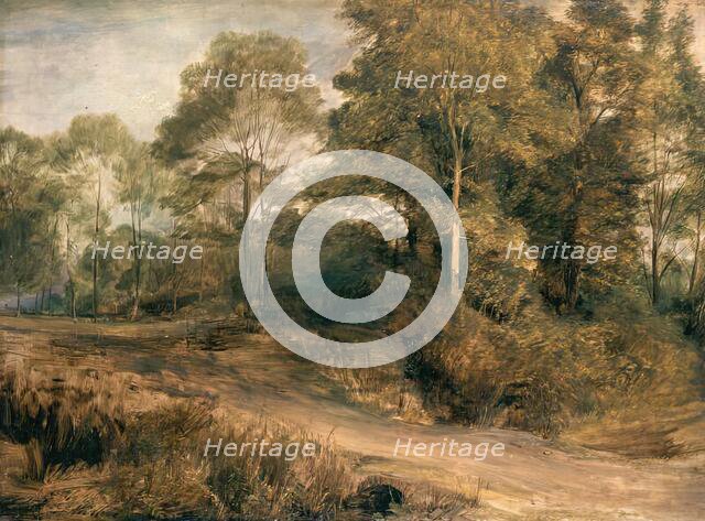 A Wooded Landscape, c1815. Creator: David Wilkie.