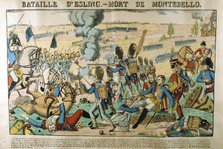 'Battle of Essling - Death of Montebello', 21 May 1809, (c1835). Artist: Francois Georgin