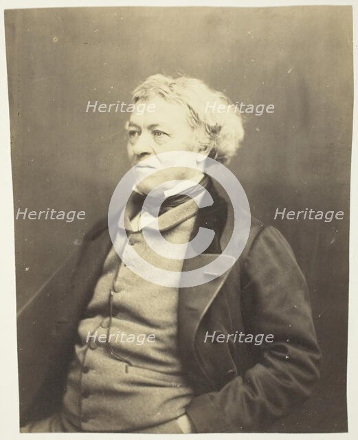 Jean Baptiste Camille Corot, c. 1863. Creator: Etienne Carjat.