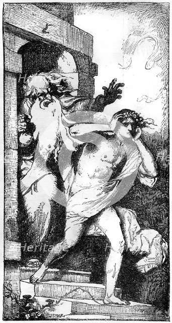 'Love Driven out by the World', 1883. Artist: HJ Stock