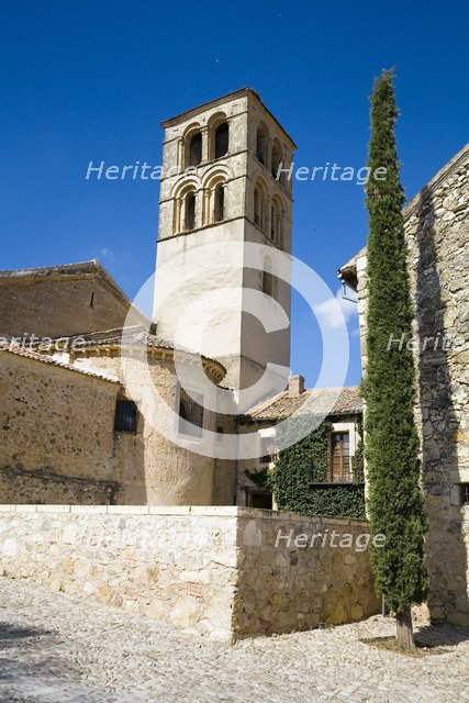 The church in Pedraza, Spain, 16th century (2007). Artist: Samuel Magal