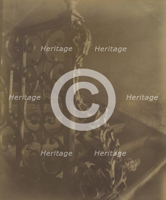 Hôtel Cheruseau, Rue Louis en LIle, c. 1905-06. Creator: Eugène Atget (French, 1857-1927).