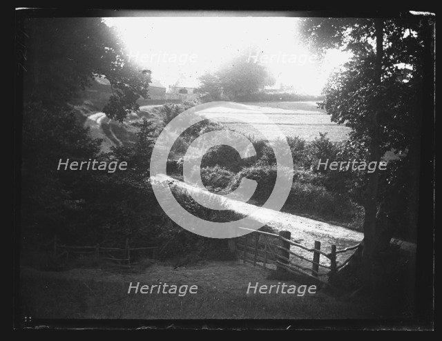Ty Mawr Road, Rumney, Cardiff, c1890-1910. Creator: William Booth.