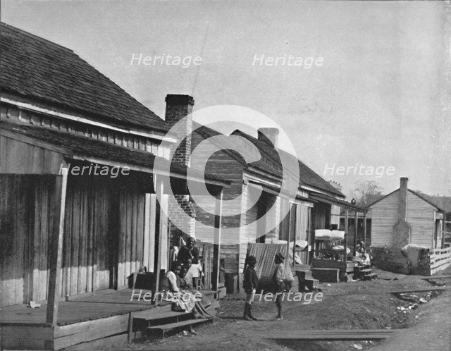 Quarters at Thomasville in Georgia', 19th century. Artist: Unknown.