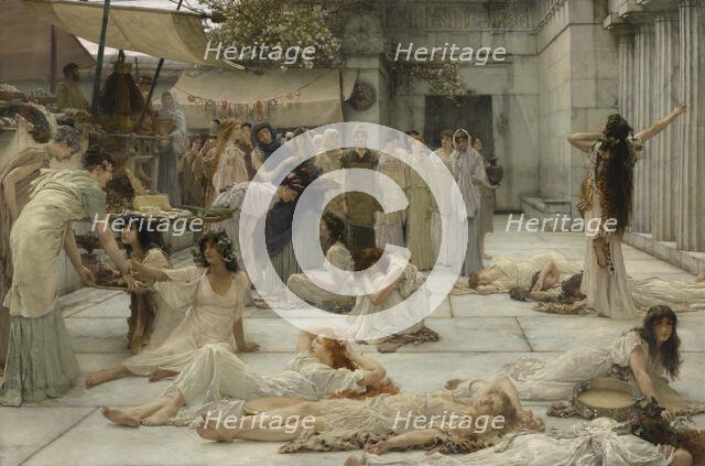 The Women Of Amphissa, 1887. Creator: Sir Lawrence Alma-Tadema.