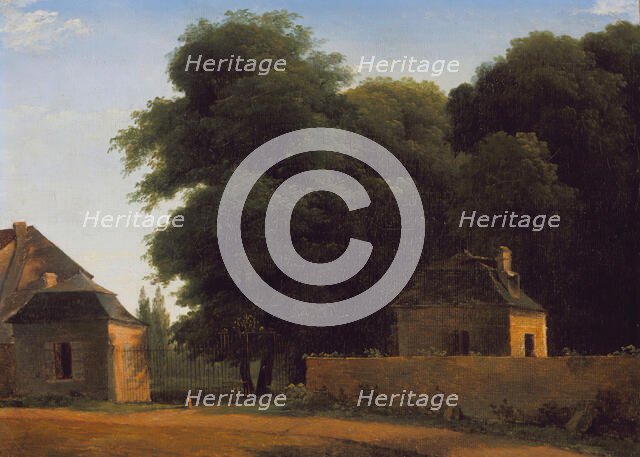 Entry to the Park at St. Cloud, 1810. Creator: Jean-Victor Bertin.