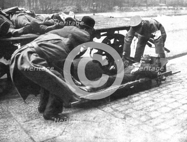'La Nouvelle Europe; la guerre civile a Berlin; du 5 au 11 janvier 1919 a Berlin..., 1919. Creator: Unknown.