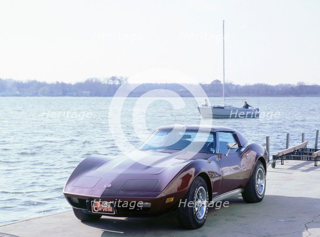 1976 Chevrolet Corvette. Artist: Unknown.
