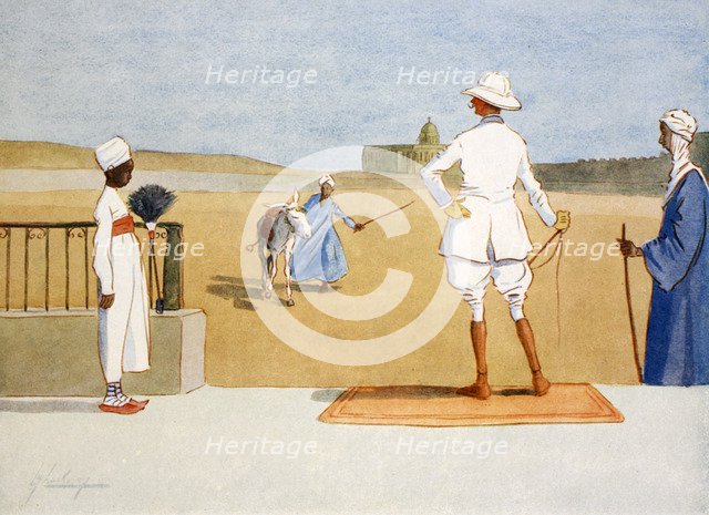 'The Dandy Tourist', 1908.  Artist: Lance Thackeray