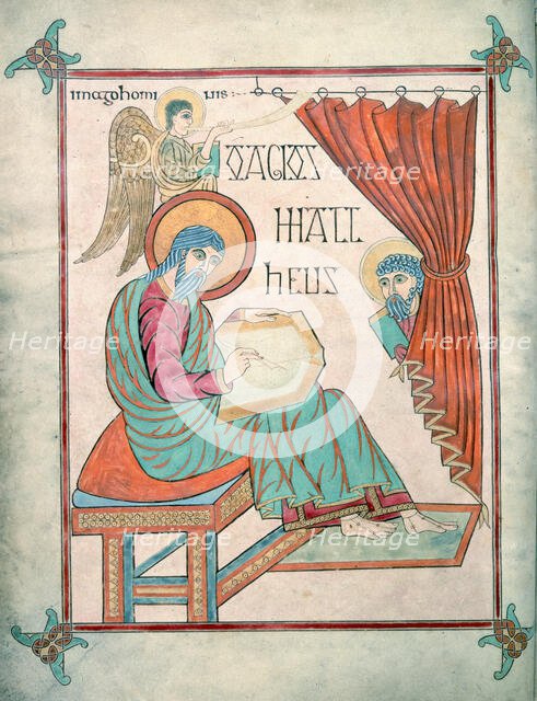 St Matthew, c700. Creator: Unknown.