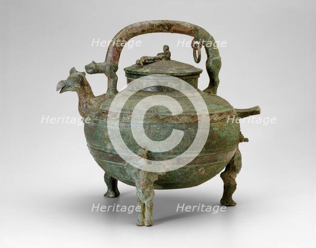 Water Ewer (He), Eastern Zhou dynasty, Warring States period (480-221 B.C.), 4th century B.C. Creator: Unknown.