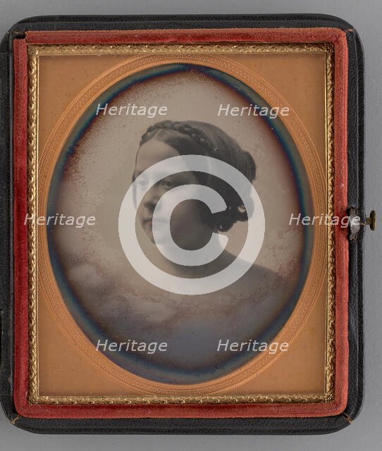 Untitled (Portrait of Girl), 1860. Creators: Albert Sands Southworth, Josiah Johnson Hawes.