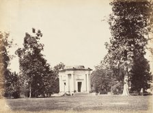 Entrance to Botanical Gardens, Calcutta, 1850s. Creator: Captain R. B. Hill.
