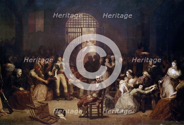 The Call for the Last Victims of the Terror, 7-9 Thermidor, Year 2 (25-27 July 1794). Artist: Muller (Müller), Charles Louis Lucien (1815-1892)