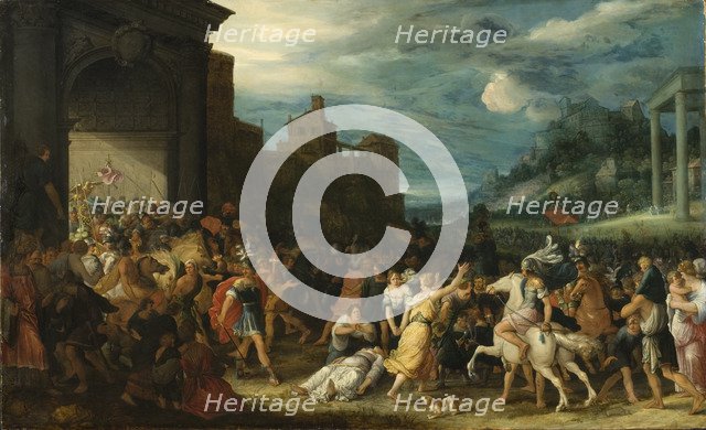 The Horatii Entering Rome.