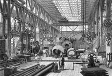 Penn's Machine-Engine Factory at Greenwich: the Large Machine-Shop and Turnery, 1865. Creator: Unknown.